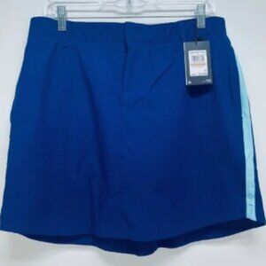 Under Armour Links Woven Skort Size 12 Womens Lightweight Stretch Blue Golf New